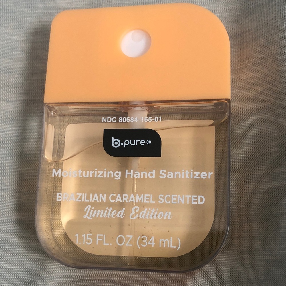 b.pure Moisturizing Brazilian Caramel Hand Sanitizer